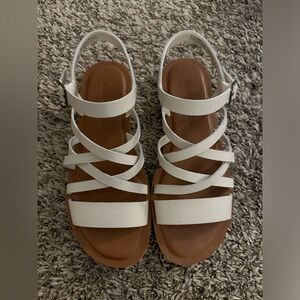 TOMS Sephin Strappy Sandals Natural US 7